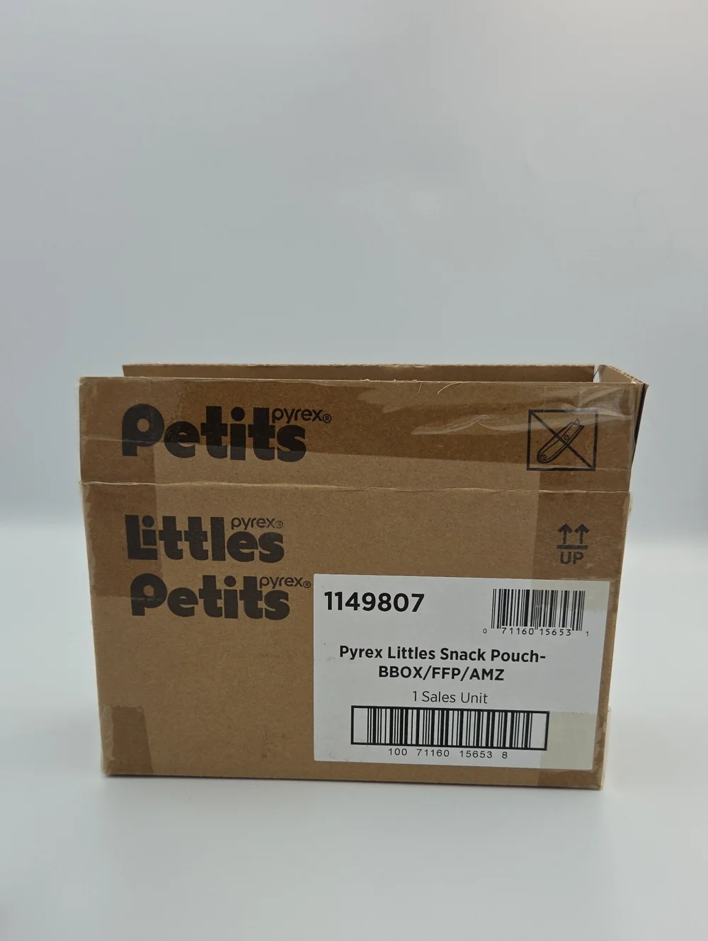 Pyrex Littles Snack Pouch 5 Oz Set Of 2 NIB